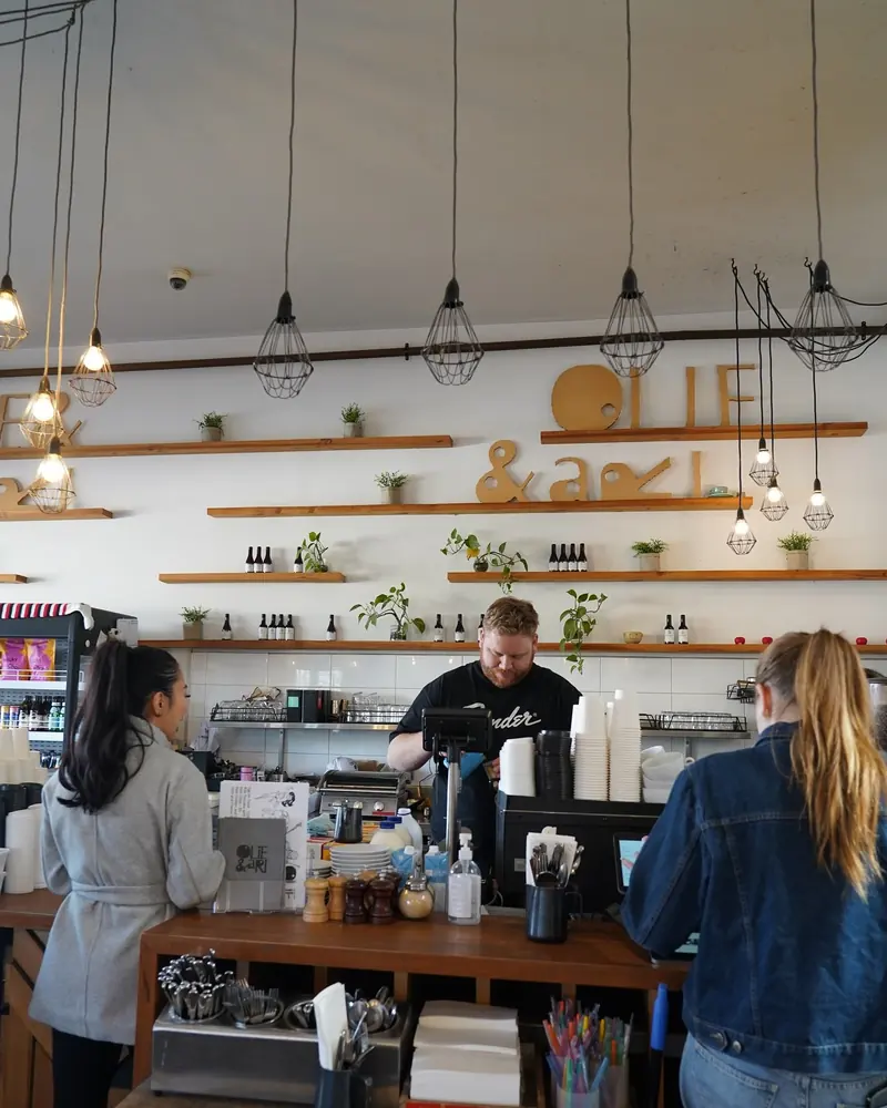The team behind the coffee machine